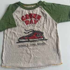 Green Day Kids Raglan Shirt 2T